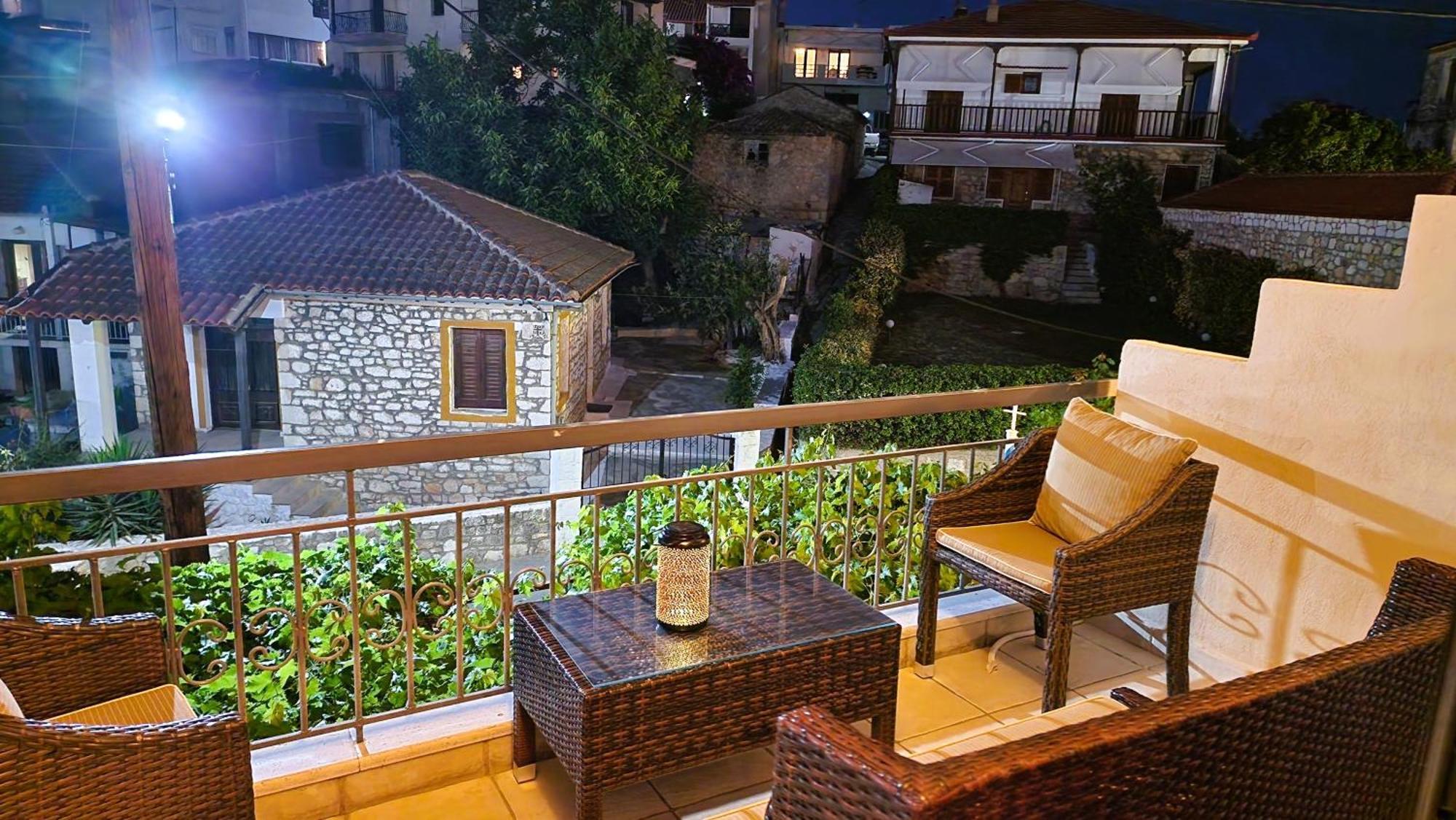 شقة My Afytos Balcony الغرفة الصورة